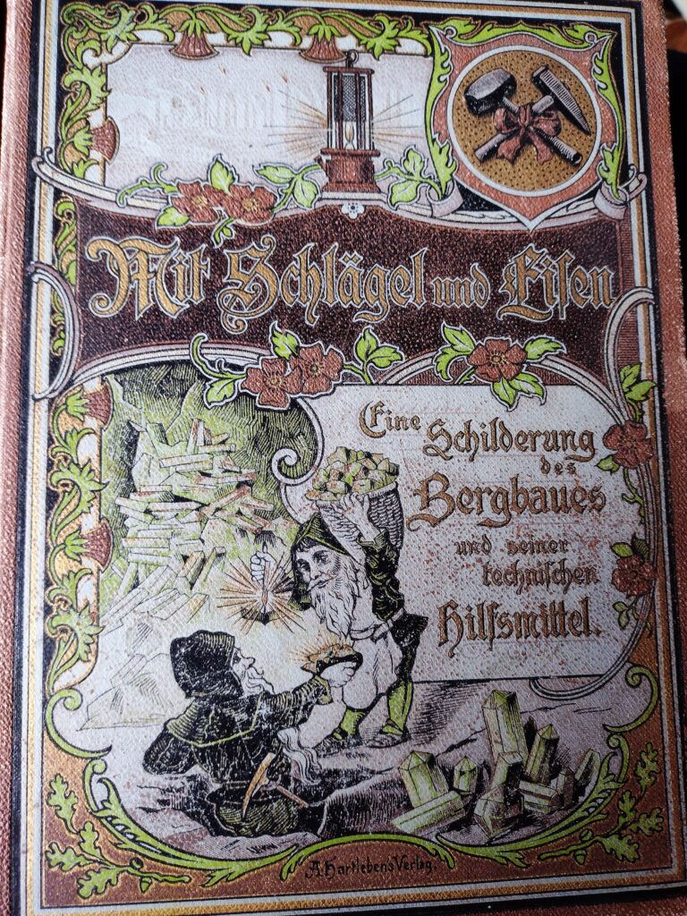 sehr interessant,  Dr. Wilhelm Bersch, Mit Schlägel und Eisen, Original