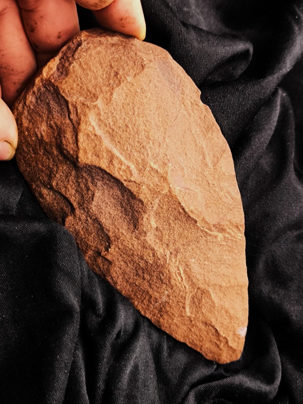 IMG_20251014_094657 Faustkeil in Spitzenqualität, Altsteinzeit, Marokko