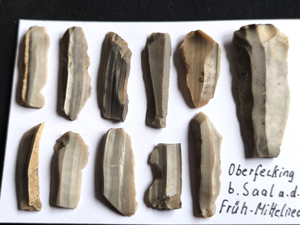 IMG_20251023_131930 Konvolut Silexklingen, Neolithikum, Bayern