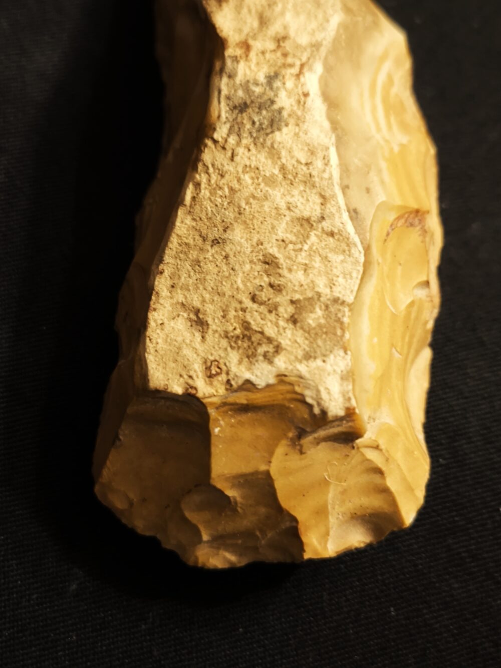 Kernbeil aus dem sogenannten Campignien, Marnetal, Frankreich