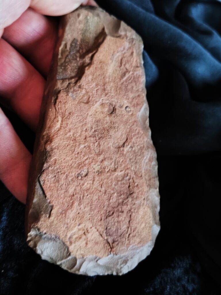 Flachbeil aus Plattensilex, Neolithikum, Marokko * reserviert *