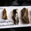 fünf schöne Silexgeräte, Neolithikum, Goldberg, Ries