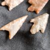 Vier schöne Pfeilspitzen, Neolithikum, Mauretanien